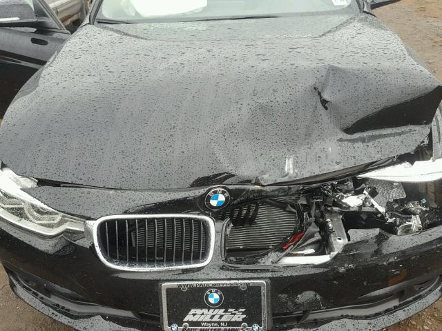 WBA8A3C54JA494994 - 2018 BMW 320 XI BLACK photo 7