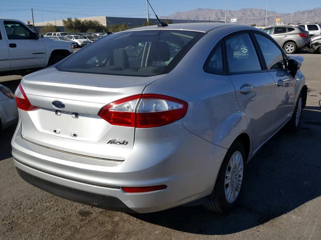 3FADP4AJ8HM150609 - 2017 FORD FIESTA S SILVER photo 4