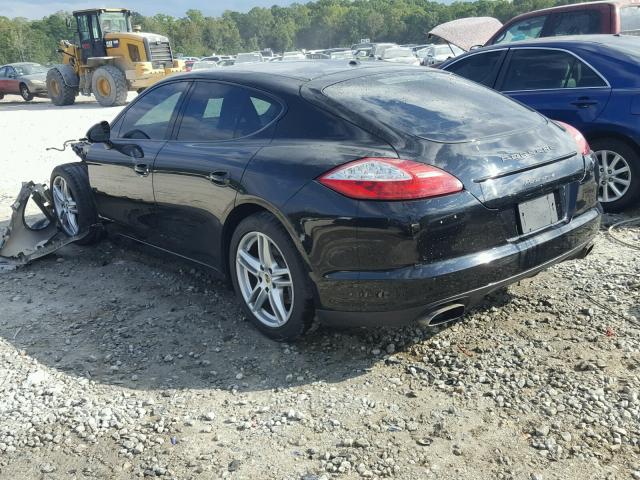 WP0AA2A78BL010480 - 2011 PORSCHE PANAMERA 2 BLACK photo 3