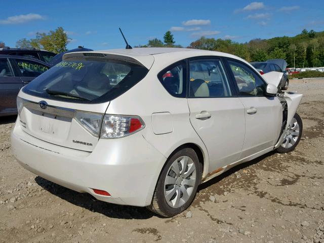 JF1GH6A62AH827715 - 2010 SUBARU IMPREZA 2. WHITE photo 4