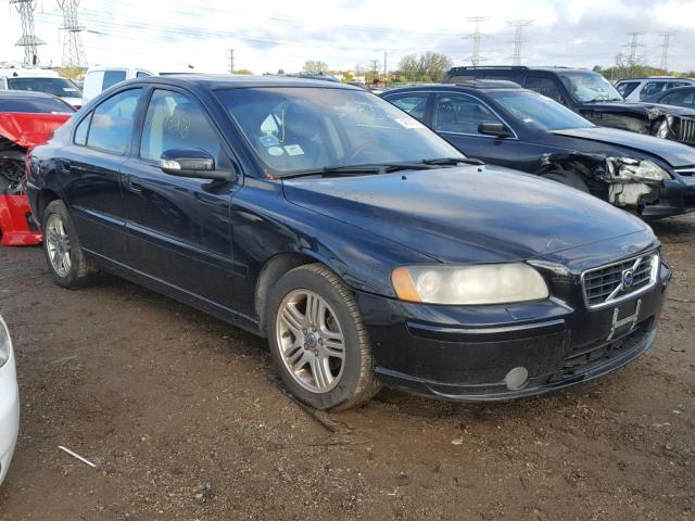 YV1RS592572604395 - 2007 VOLVO S60 2.5T BLACK photo 1