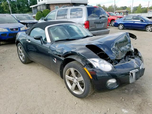 1G2MB35B97Y108592 - 2007 PONTIAC SOLSTICE BLACK photo 1