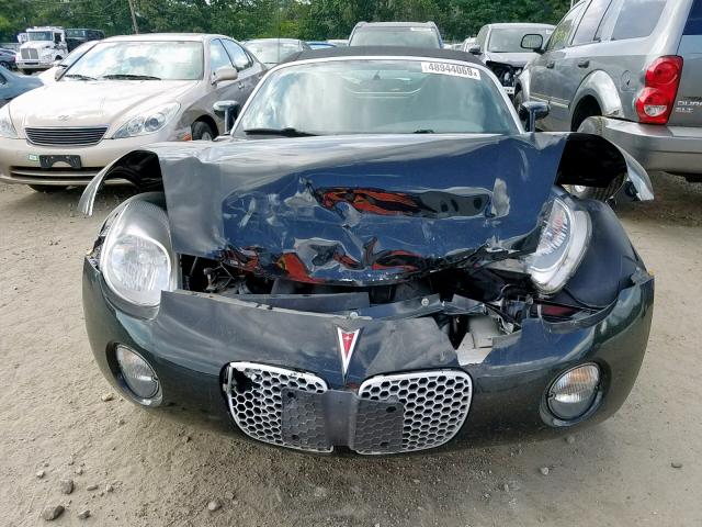 1G2MB35B97Y108592 - 2007 PONTIAC SOLSTICE BLACK photo 7