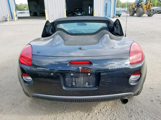 1G2MB35B97Y108592 - 2007 PONTIAC SOLSTICE BLACK photo 9