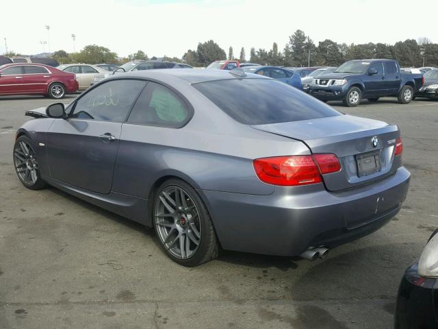 WBAKE5C5XDJ106984 - 2013 BMW 328 I SULE GRAY photo 3