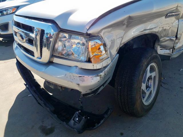 1FTKR4EE5BPA74065 - 2011 FORD RANGER SUP SILVER photo 9