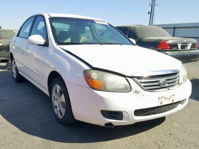 KNAFE222695667254 - 2009 KIA SPECTRA EX WHITE photo 1