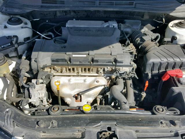 KNAFE222695667254 - 2009 KIA SPECTRA EX WHITE photo 7