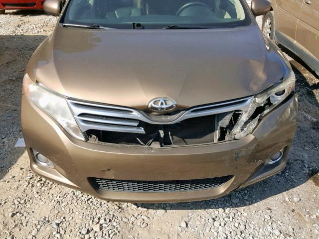 4T3ZK11AX9U011479 - 2009 TOYOTA VENZA BROWN photo 7