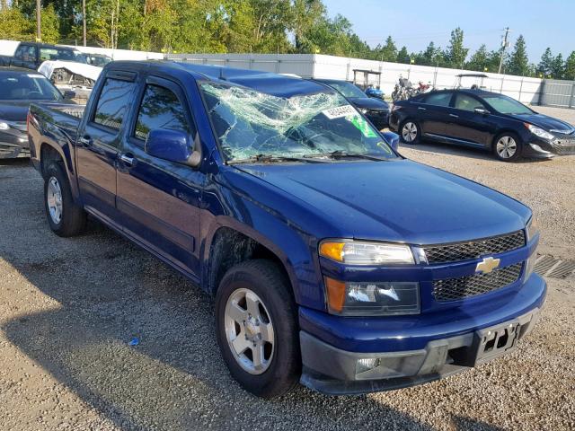 1GCDSCF91C8157562 - 2012 CHEVROLET COLORADO L BLUE photo 1