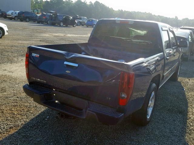 1GCDSCF91C8157562 - 2012 CHEVROLET COLORADO L BLUE photo 4