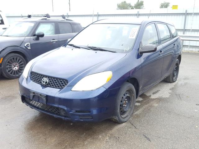 2T1KR32E23C007633 - 2003 TOYOTA MATRIX 蓝色 照片 2