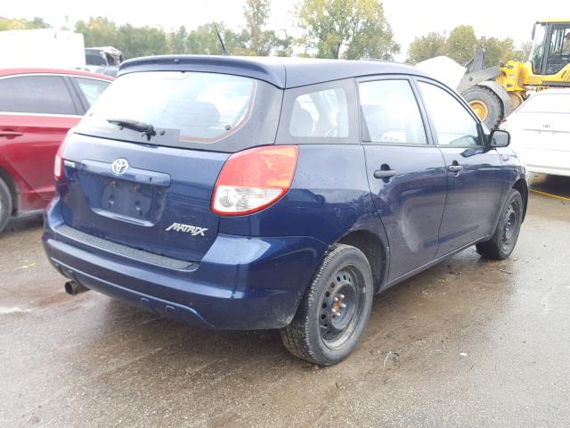 2T1KR32E23C007633 - 2003 TOYOTA MATRIX 蓝色 照片 4