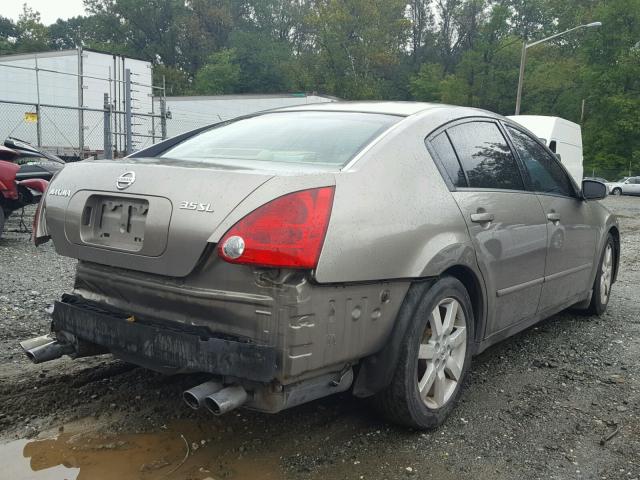 1N4BA41E86C845862 - 2006 NISSAN MAXIMA SE BEIGE photo 4