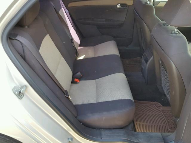 1G1ZB5EB6AF127092 - 2010 CHEVROLET MALIBU LS TAN photo 6