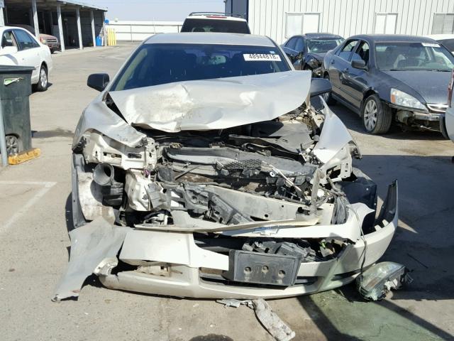 1G1ZB5EB6AF127092 - 2010 CHEVROLET MALIBU LS TAN photo 9