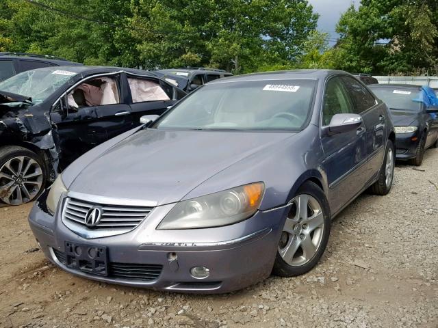 JH4KB16536C012368 - 2006 ACURA RL GRAY photo 2