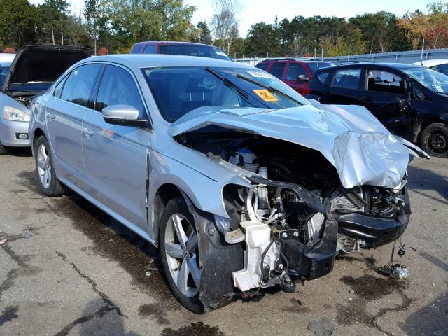 1VWAS7A39FC090656 - 2015 VOLKSWAGEN PASSAT S SILVER photo 1