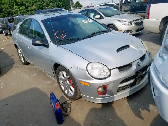 1B3AS66S54D553849 - 2004 DODGE NEON SRT-4 SILVER photo 1