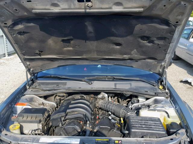 2C3LA43R86H413577 - 2006 CHRYSLER 300 BLUE photo 7