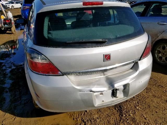 W08AT671085068433 - 2008 SATURN ASTRA XR SILVER photo 9