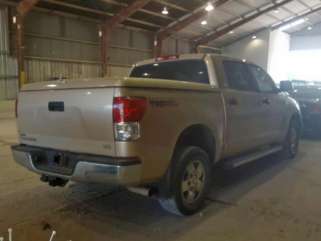 5TFEY5F1XAX088074 - 2010 TOYOTA TUNDRA CRE GOLD photo 4