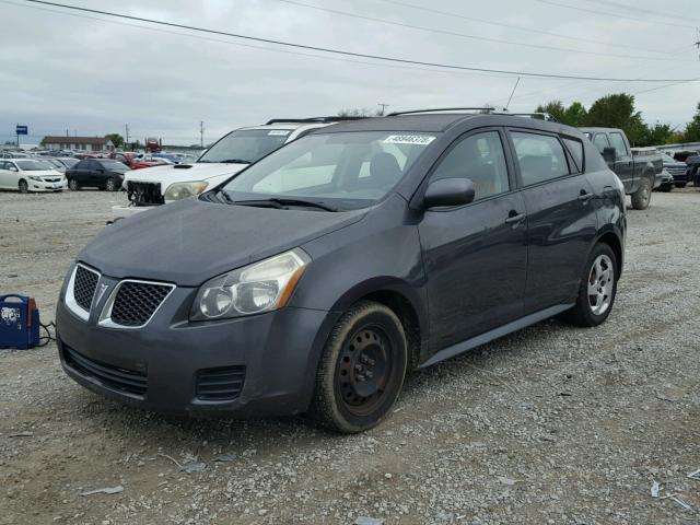 5Y2SP67859Z448388 - 2009 PONTIAC VIBE GRAY photo 2