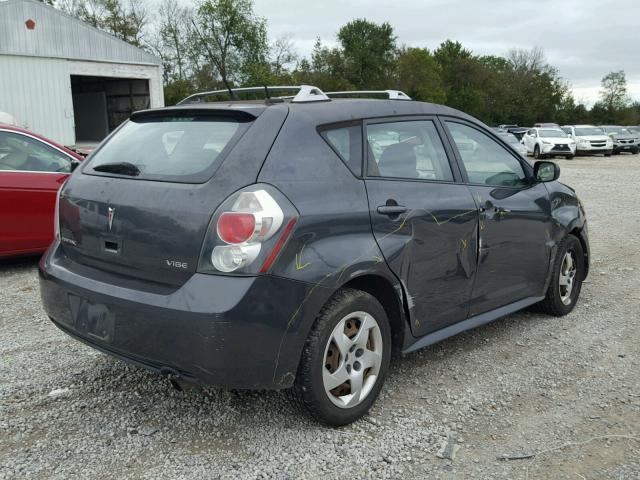 5Y2SP67859Z448388 - 2009 PONTIAC VIBE GRAY photo 4