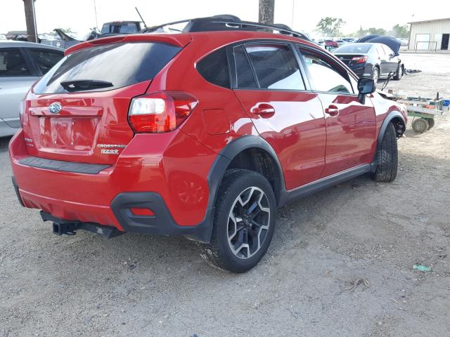 JF2GPABCXG8289814 - 2016 SUBARU CROSSTREK RED photo 4