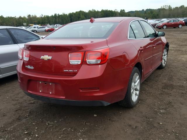 1G11C5SL4EF223445 - 2014 CHEVROLET MALIBU 1LT RED photo 4