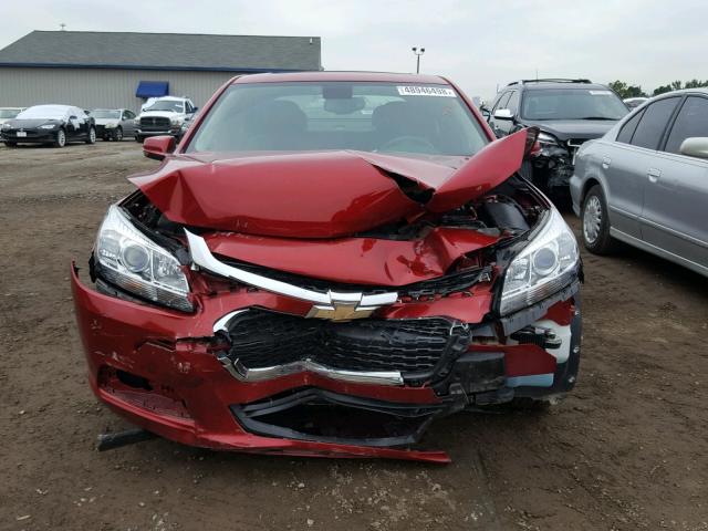 1G11C5SL4EF223445 - 2014 CHEVROLET MALIBU 1LT RED photo 9