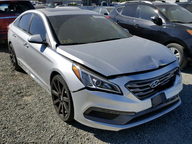 5NPE34AF5GH431891 - 2016 HYUNDAI SONATA SPO SILVER photo 1