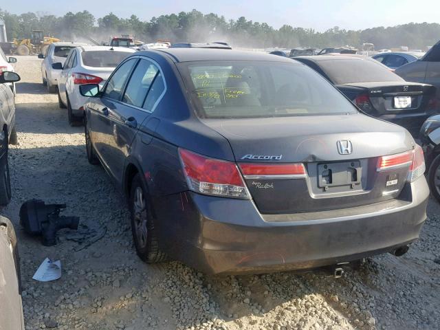 1HGCP2F68CA171336 - 2012 HONDA ACCORD SE CHARCOAL photo 3