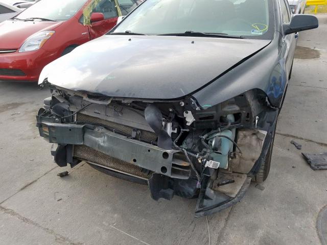 1G1ZC5EB3A4134316 - 2010 CHEVROLET MALIBU 1LT BLACK photo 9