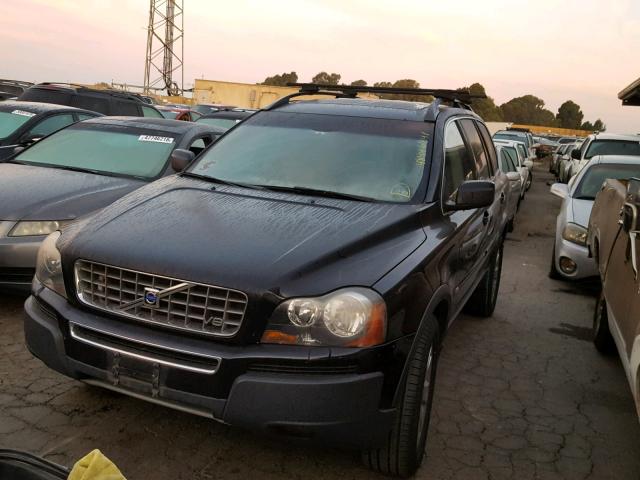 YV4CZ852961290332 - 2006 VOLVO XC90 V8 BLACK photo 2