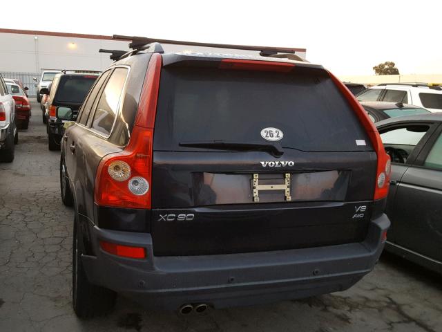 YV4CZ852961290332 - 2006 VOLVO XC90 V8 BLACK photo 3