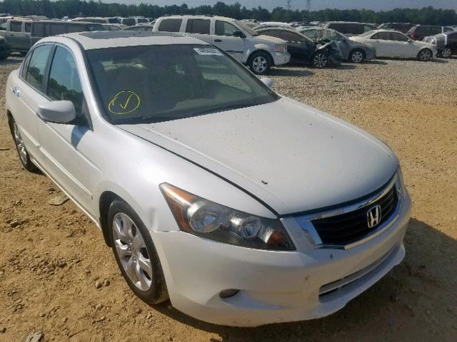 1HGCP36878A029218 - 2008 HONDA ACCORD EXL WHITE photo 1