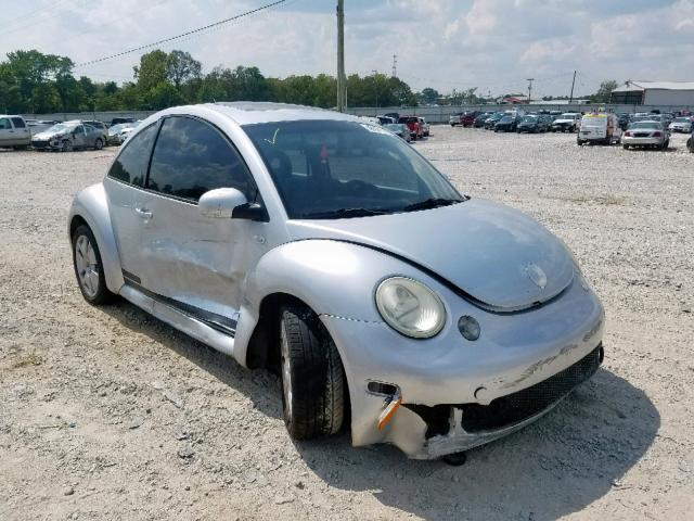 3VWFE21C32M440825 - 2002 VOLKSWAGEN NEW BEETLE ვერცხლისფერი ფოტო 1