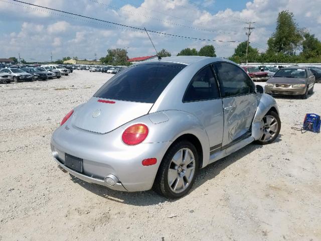 3VWFE21C32M440825 - 2002 VOLKSWAGEN NEW BEETLE ვერცხლისფერი ფოტო 4