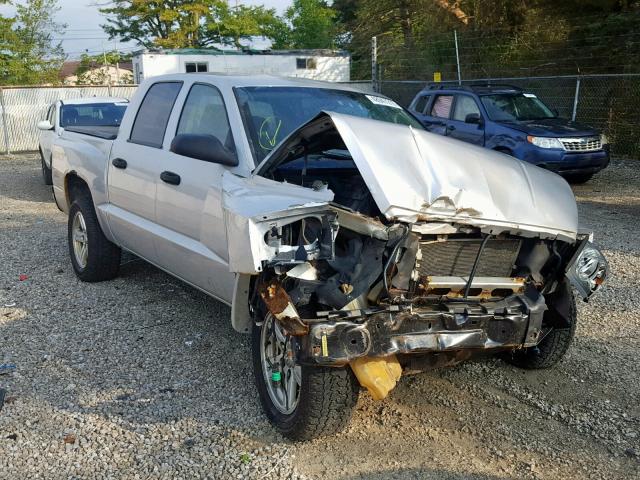 1D7HW28K67S270647 - 2007 DODGE DAKOTA QUA SILVER photo 1