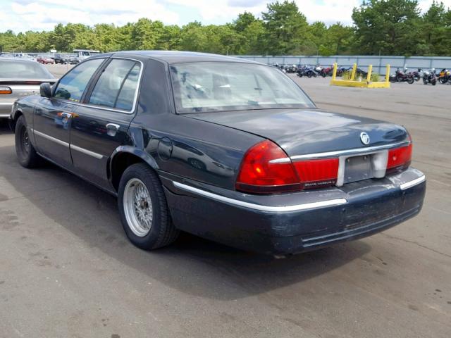 2MEFM75W0XX707369 - 1999 MERCURY GRAND MARQ GREEN photo 3