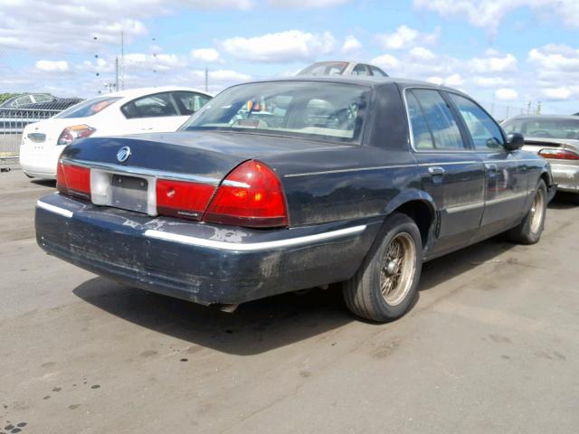 2MEFM75W0XX707369 - 1999 MERCURY GRAND MARQ GREEN photo 4