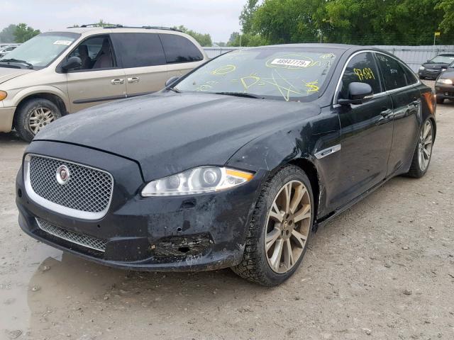 SAJXA1GE3BMV09998 - 2011 JAGUAR XJ SUPERCH BLACK photo 2