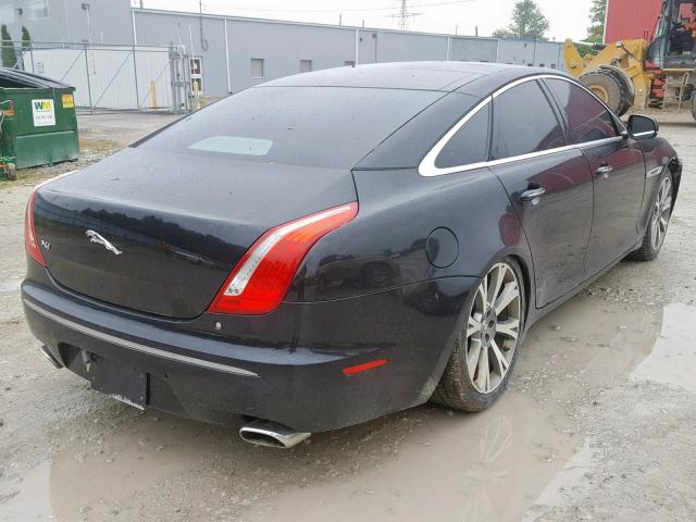 SAJXA1GE3BMV09998 - 2011 JAGUAR XJ SUPERCH BLACK photo 4