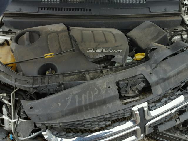 3D4PH1FG2BT552786 - 2011 DODGE JOURNEY MA SILVER photo 7