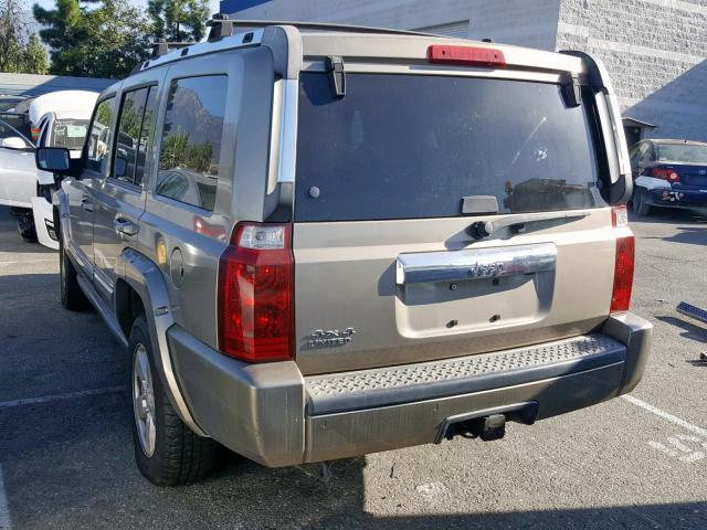 1J8HG58N96C155982 - 2006 JEEP COMMANDER 棕色 照片 3