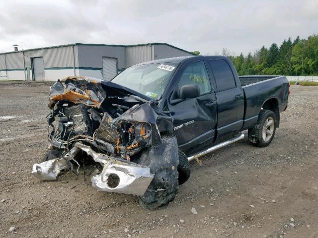 1D7HU18277S257843 - 2007 DODGE RAM 1500 S BLACK photo 2