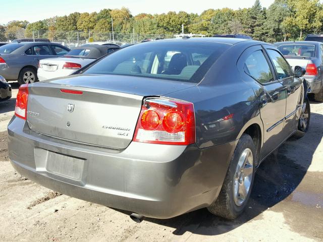 2B3CA3CV8AH100512 - 2010 DODGE CHARGER SX GRAY photo 4