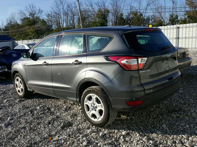 1FMCU0F79JUA08223 - 2018 FORD ESCAPE S GRAY photo 3