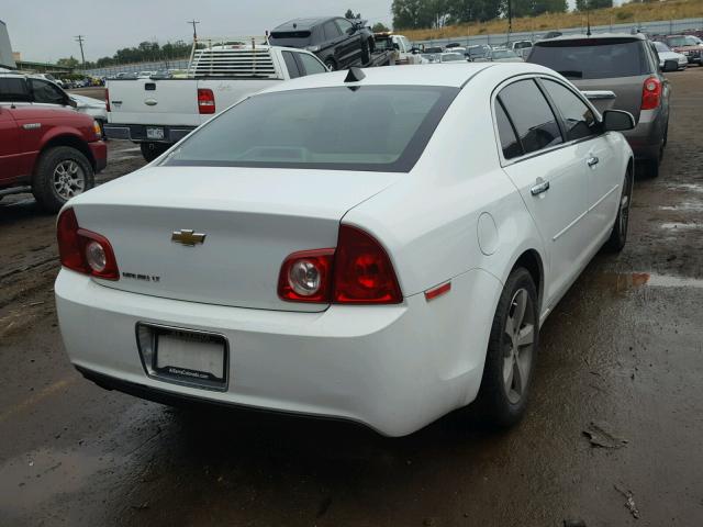 1G1ZC5E06CF280604 - 2012 CHEVROLET MALIBU 1LT WHITE photo 4